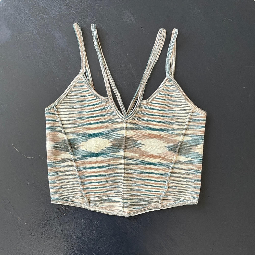 Anthropologie Reed Sweater Corset Tank